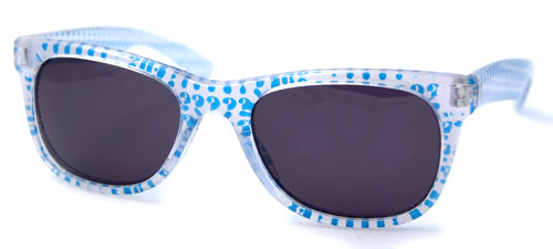 Solglasögon: What?? Clear/Blue