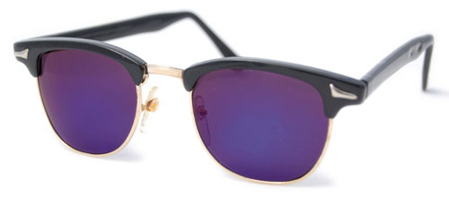 Solglasögon: Yorke Black/Blue Lens