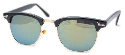 Solglasögon: Yorke Black/Gold Lens