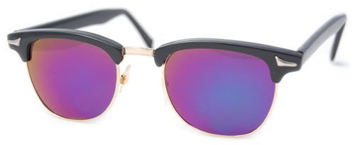 Solglasögon: Yorke Black/Rainbow Lens