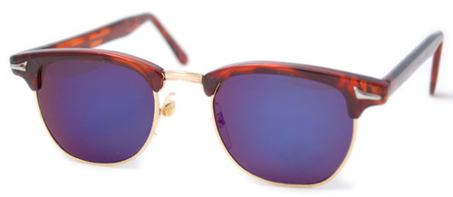 Solglasögon: Yorke Tortoise/Blue Lens