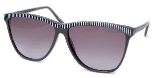 Solglasögon: Zipper Black/White