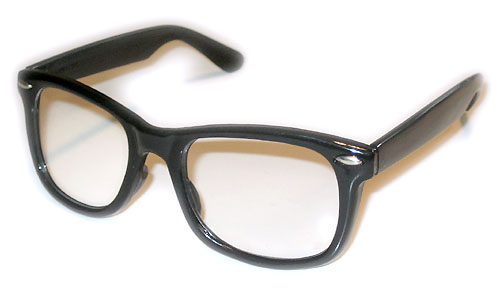 Solglasögon: Squaresville Black +