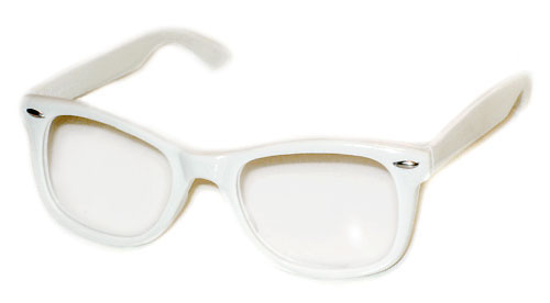 Solglasögon: Way Clear White